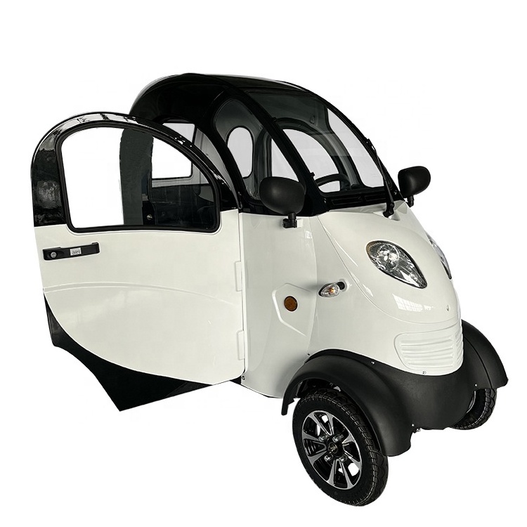 mixed color 4 wheel passenger cabin scooter, new energy small mini car