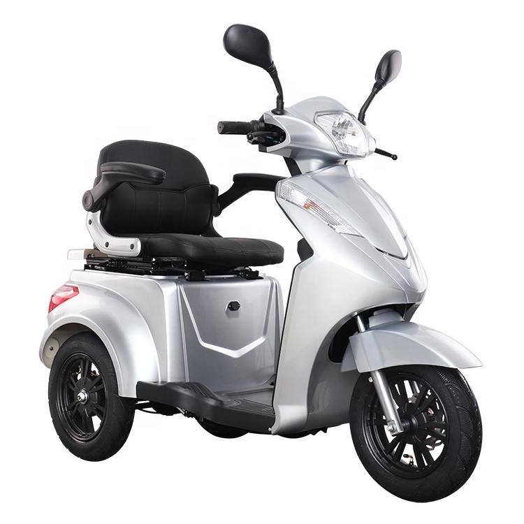 triciclo electrico adulto three wheel electric motorized tricycle with fat tire lithium battery