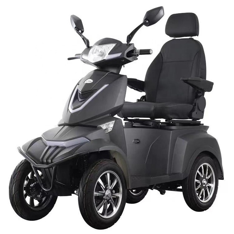 big Size 1000W Four Wheels elderly Electric scooter handicapped 4 wheels warehouse electric golf scooter