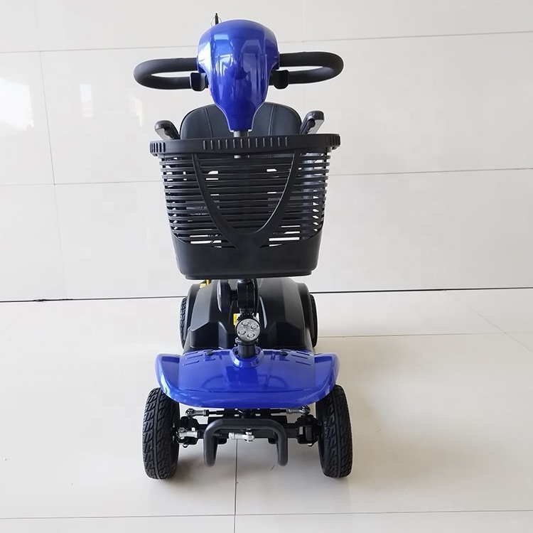 4 wheel medical wheelchair off road handicapped mobility electric scooters with trailer for elderly