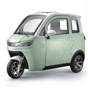 new energy 3 wheels small car, electric closed mini car, tricycle scooters for disable people