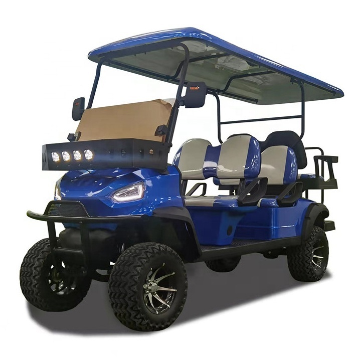 Cheap Electric Golf Carts 6 Passenger 6 Seater Club Car Utility Car 6 Person Golf Cart On Sale