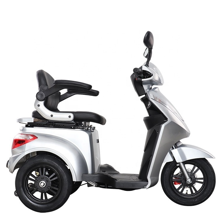 triciclo electrico adulto three wheel electric motorized tricycle with fat tire lithium battery