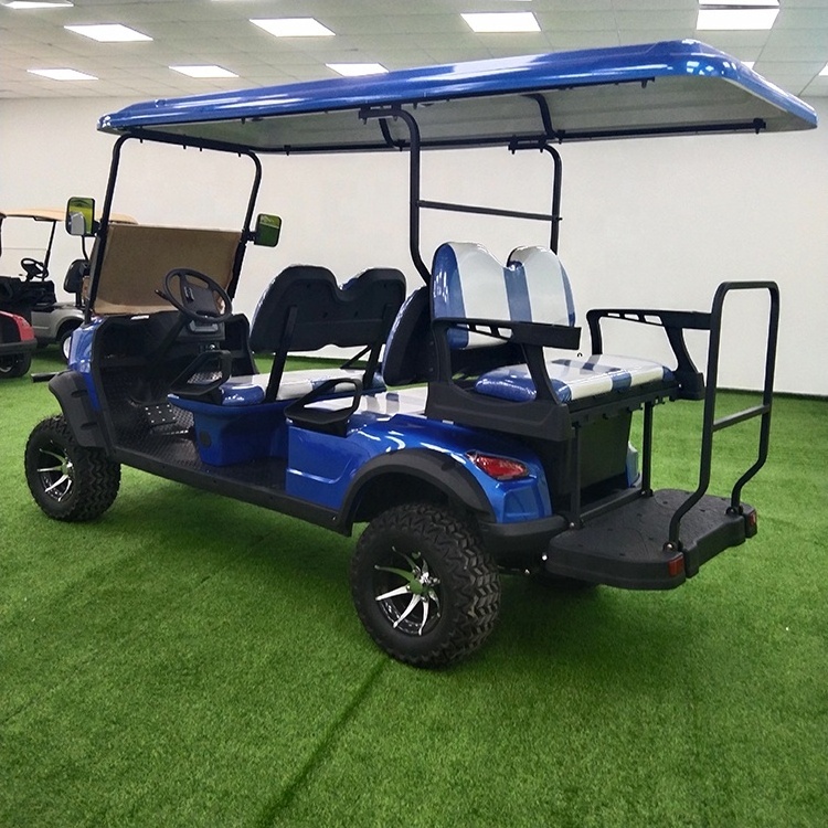 Cheap Electric Golf Carts 6 Passenger 6 Seater Club Car Utility Car 6 Person Golf Cart On Sale