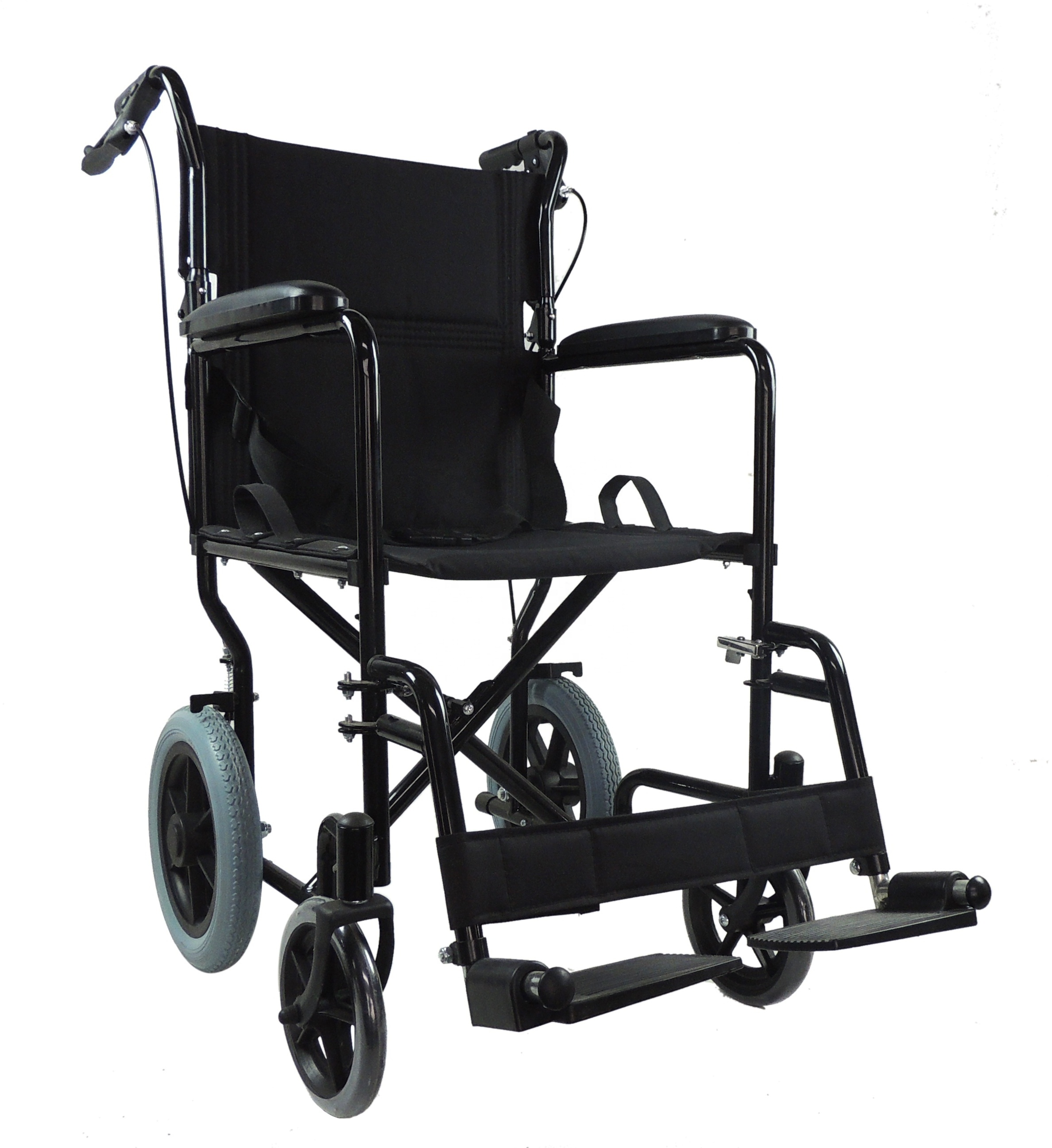 Newly designed lightweight wheelchair for the disabled suitable for the elderly with small tire wheeled transport wheelchair