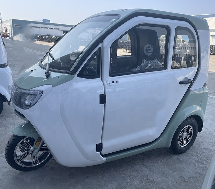 New design enclosed  three wheel mobility scooter , good quality electric tricycle for disable