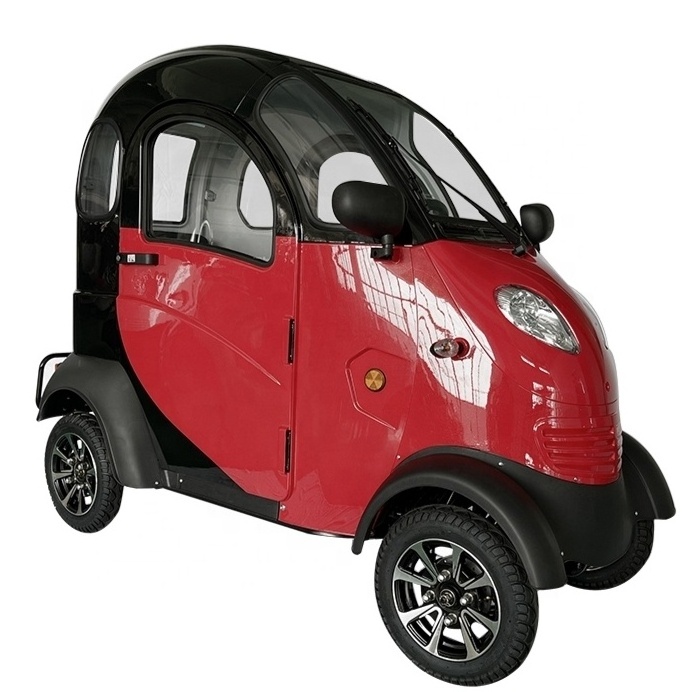 mixed color 4 wheel passenger cabin scooter, new energy small car with EEC certificate