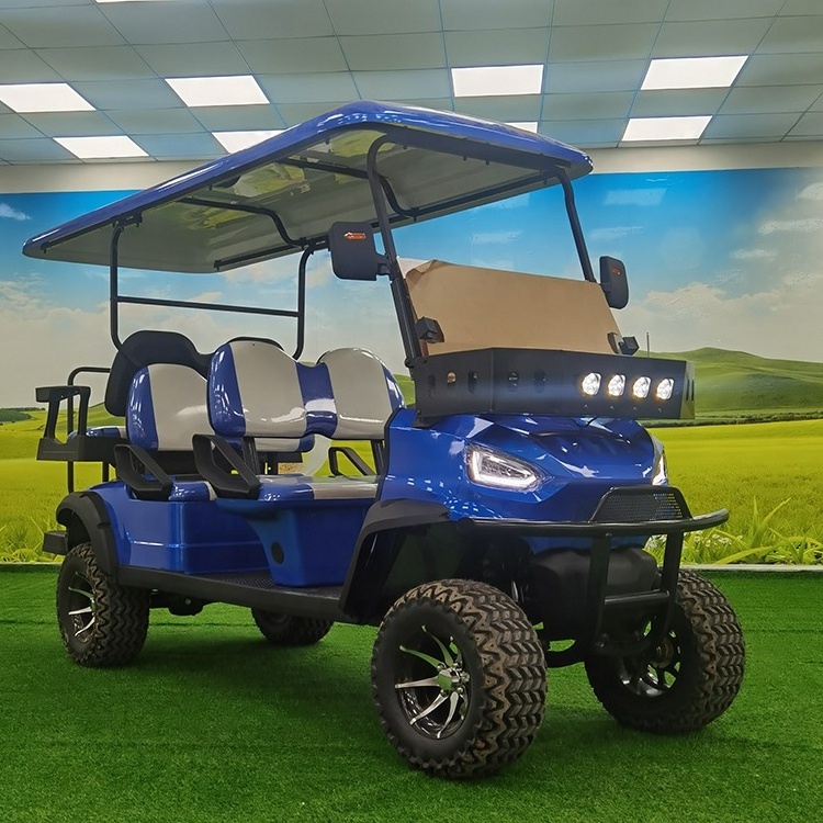 Cheap Electric Golf Carts 6 Passenger 6 Seater Club Car Utility Car 6 Person Golf Cart On Sale