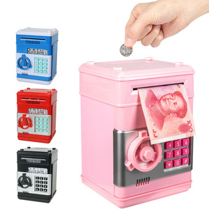 Piggy Banredafe Money Box Children Digital Coins C Harness Plastic Window Box Customized Kids Toy Rectangle Money bank