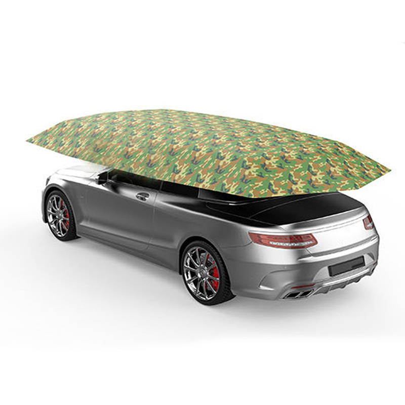 Oempromo car sunshine cover Semi-Automatic Outdoor Waterproof Car Umbrella