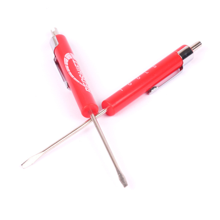 Oempromo Custom Double-ended Flathead Pocket Mini Screwdriver