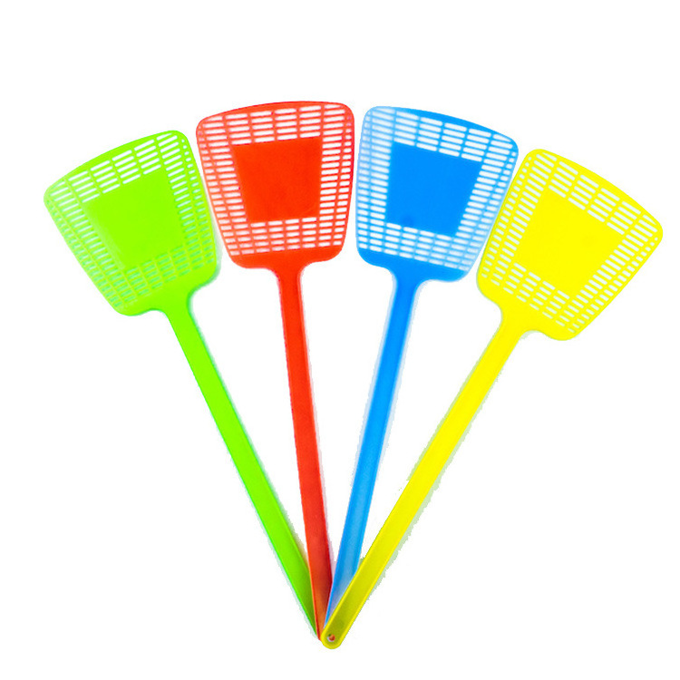 Promo custom Hot sale Promotional custom made  logo Plastic Fly Swatter Mosquito Swatter