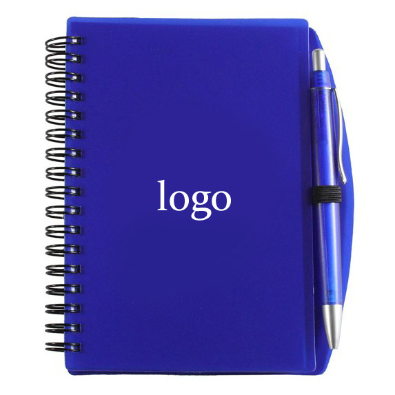 OEMPROMO spiral custom notepad with pen