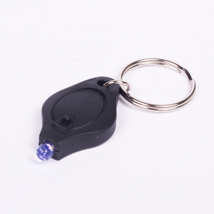 OEMPROMO custom mini UV Purple Light LED Flashlight Keychain