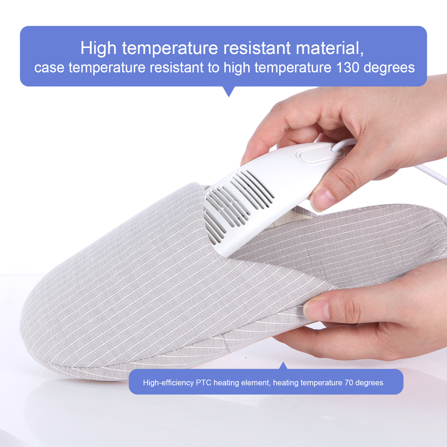 High quality winter smart shoes warmer PTC ceramic heating USB electric deodorant shoe dryer