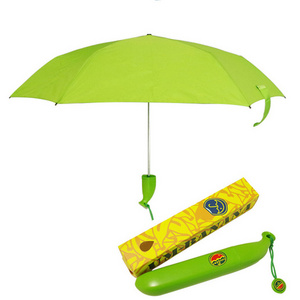 Oempromo windproof sun umbrella folding banana Bottle Umbrella