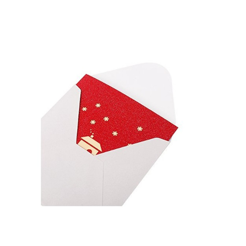 Oempromo handmade custom paper 3d pop up christmas cards