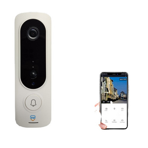 Low power visual face recognition AI induction video camera smart wireless doorbell video surveillance camera