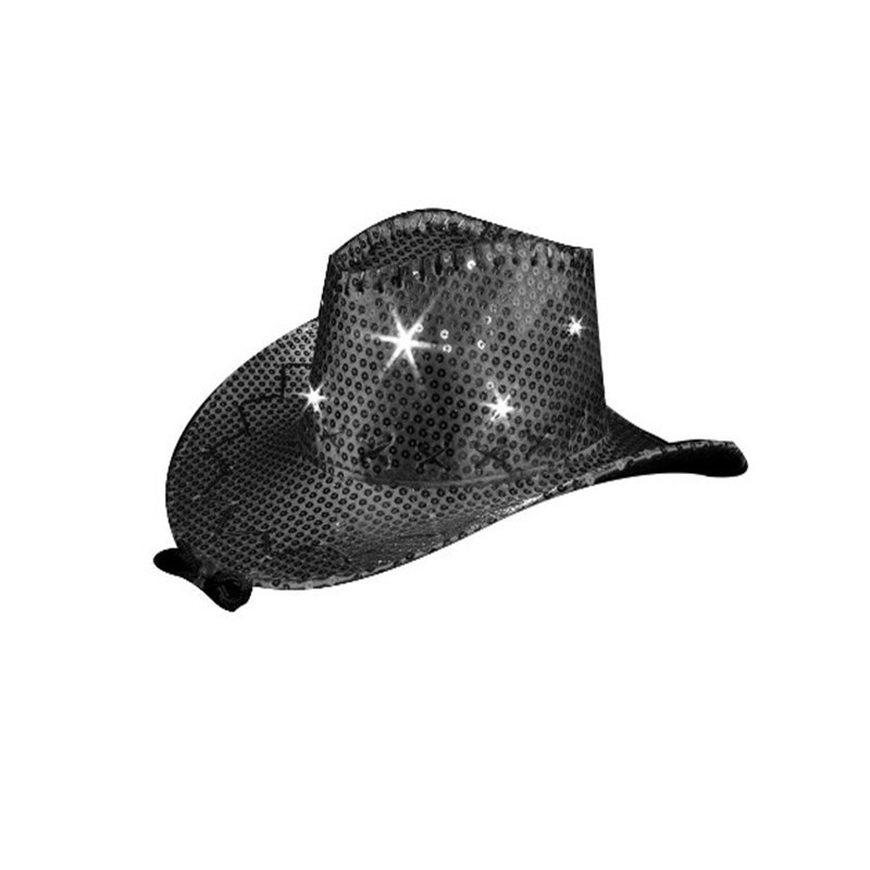 Oempromo customized 60cm eva light up cowboy hat