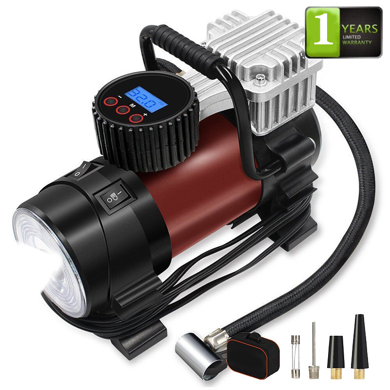 Electric Tire Inflators 12v DC car tyre mini 12V multifunctional portable aiCE heavy duty 160L DC12V air compressor pump for car