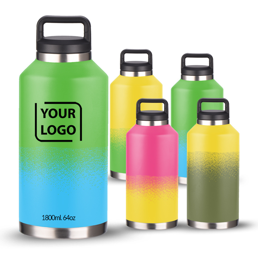 Wholesale 2L Thermos Vaccum Flask Kettle 2 Litre 2000Ml Hot And Cold Bullet Vacuum Thermos Flask 2 Liter