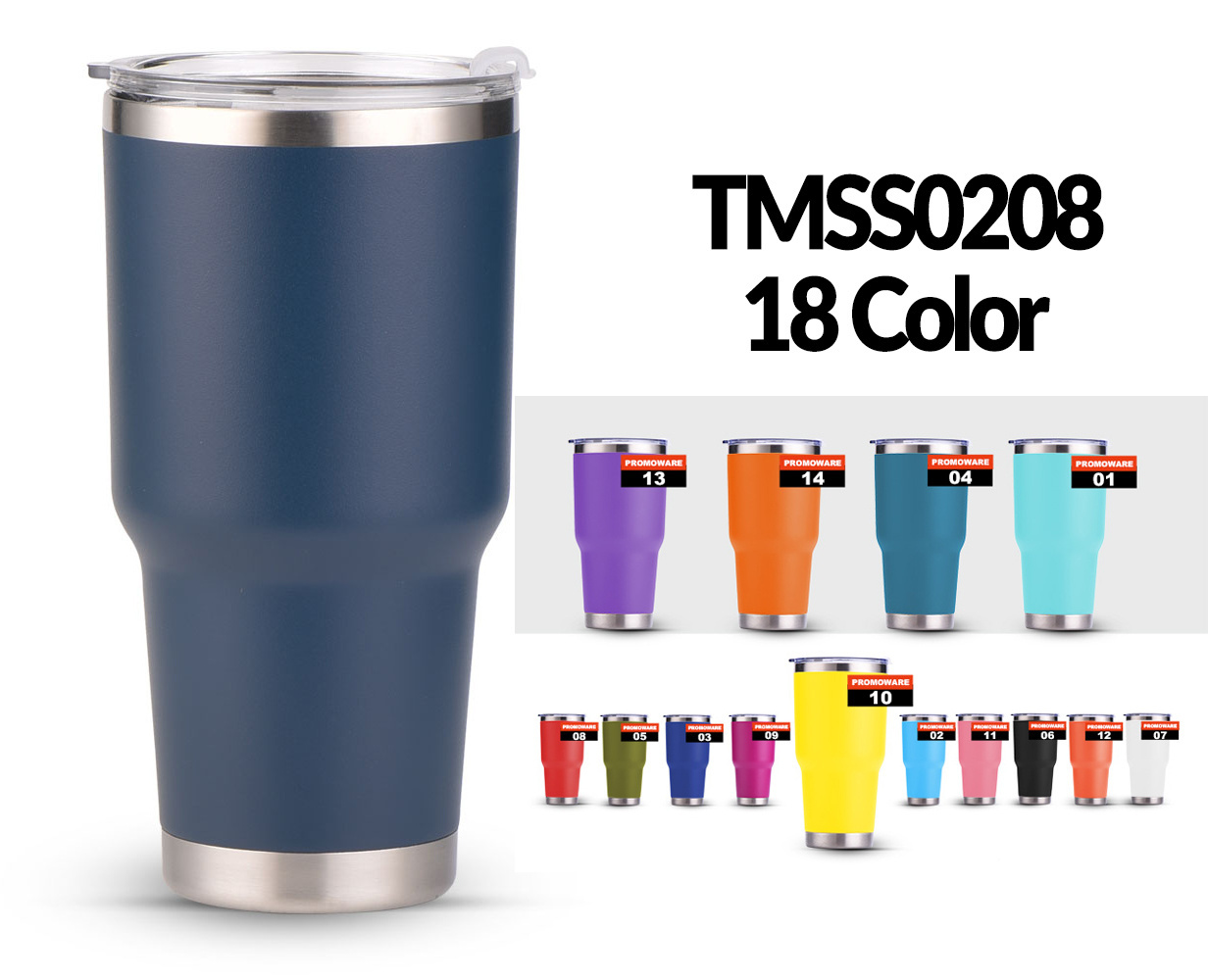 Wholesale Custom Stainless Steel Tumbler Cup 30oz Powder Coated Vacuum Insulated Tumbler 30 oz