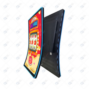 43 49 Inch Touch Panel Screen Capacitive Led Vertical Monitor Skill Game Machine Curved Display Kiosk Touch Screen Monitor