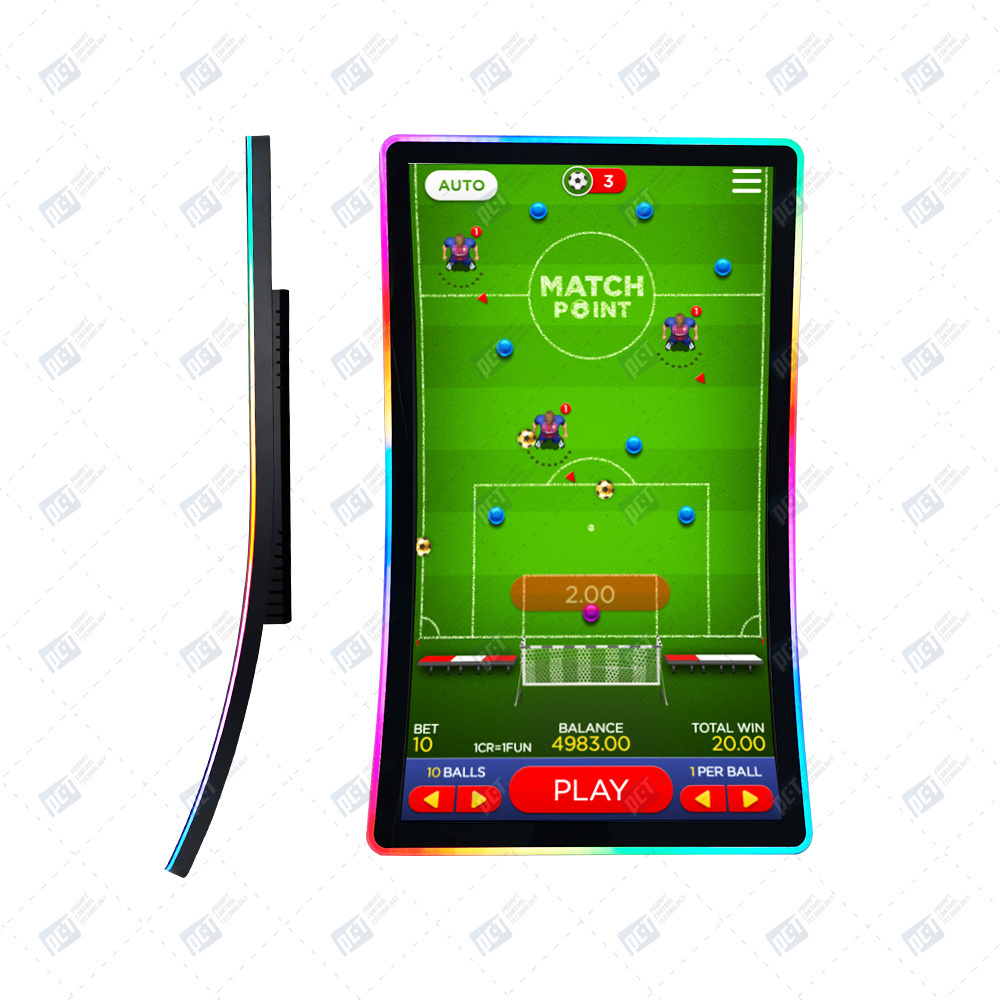 43 49 Inch Touch Panel Screen Capacitive Led Vertical Monitor Skill Game Machine Curved Display Kiosk Touch Screen Monitor