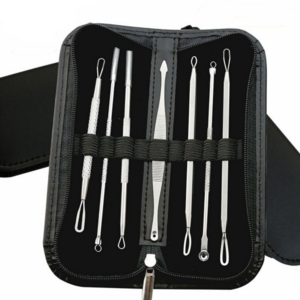 7 Pcs Multi purpose Professional Acne blackhead removal Stainless Steel Tool Kit