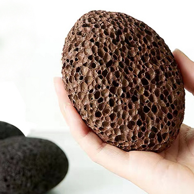 Customized Wholesale 100% Natural Exfoliating Volcanic Lava Pumice Stone for Feet Callus Remover