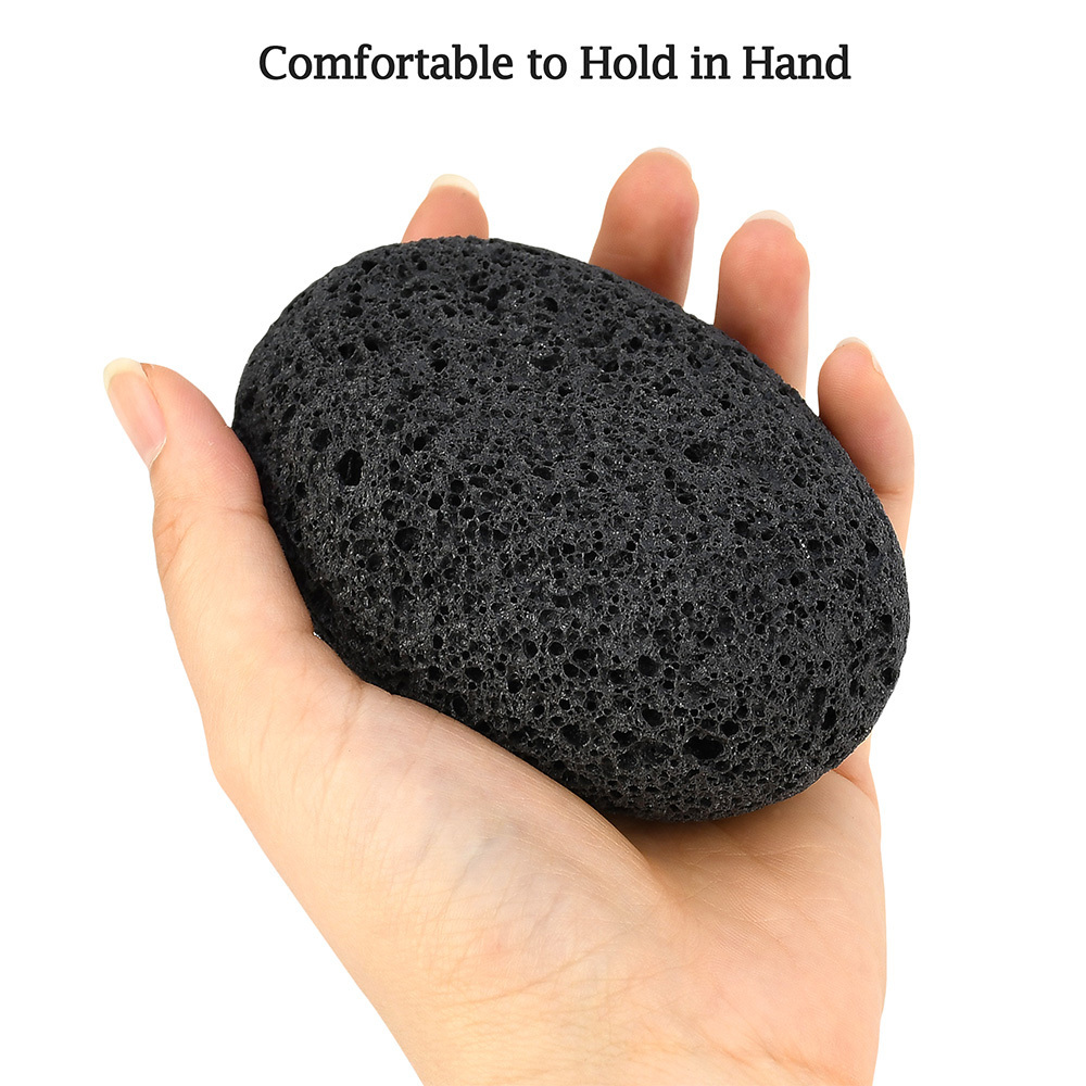 New Material Lava Rock Foot Care Light Weight Volcanic Pumice Stone With Rope For Feet Wholesale