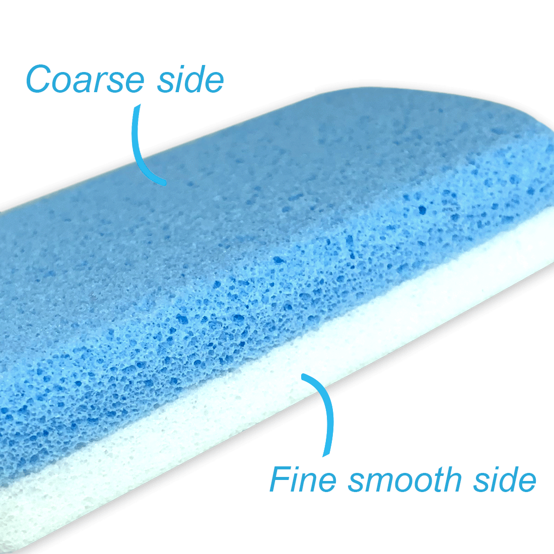 bath accessories glass pumice sponge bule pumice stone