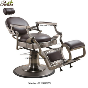 Vintage hair cutting oil swivel hairdressing chair/men's barber shop chair/shaving chair