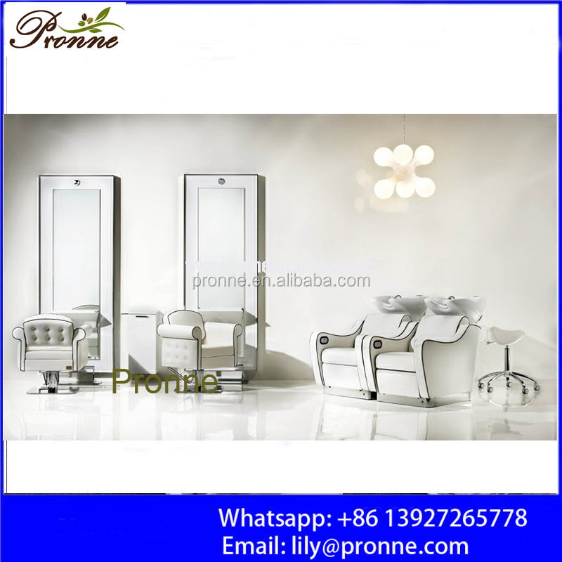 modern luxury salon equipment shampoo chair/shampoo chair wash unit/white shampoo chair