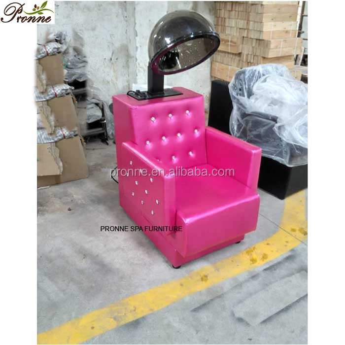 Professional comfortable durable salon beauty spa equipment salon pink hair dryer chair for sale