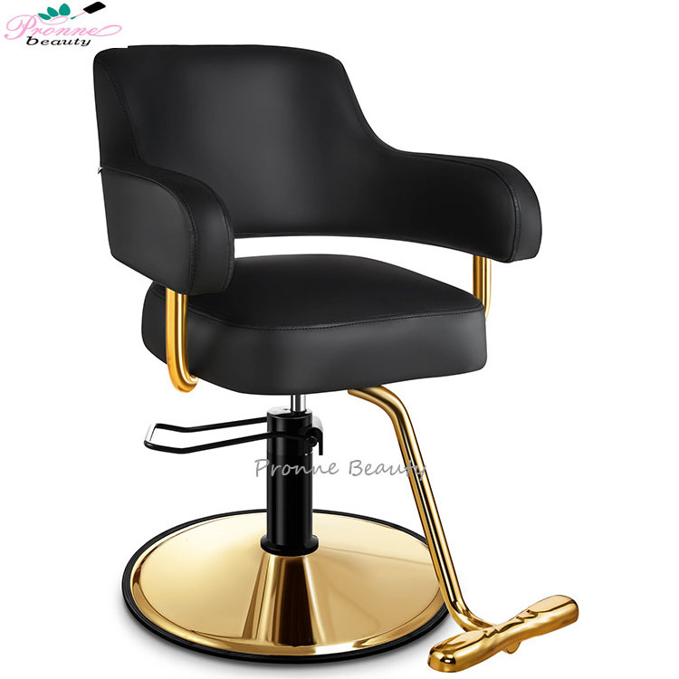 Wholesale modern adjustable barber shop hair salon special leather second hand barber chair for sale