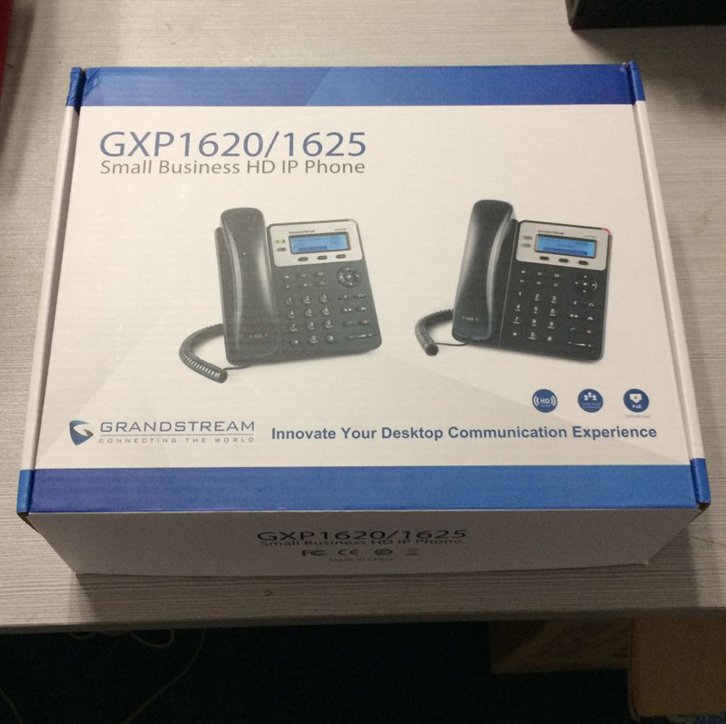 stock GXP1620/GXP1625 2 SIP LINES  VOIP   Basic IP phone  PoE optional Grandsteam Series sip phone