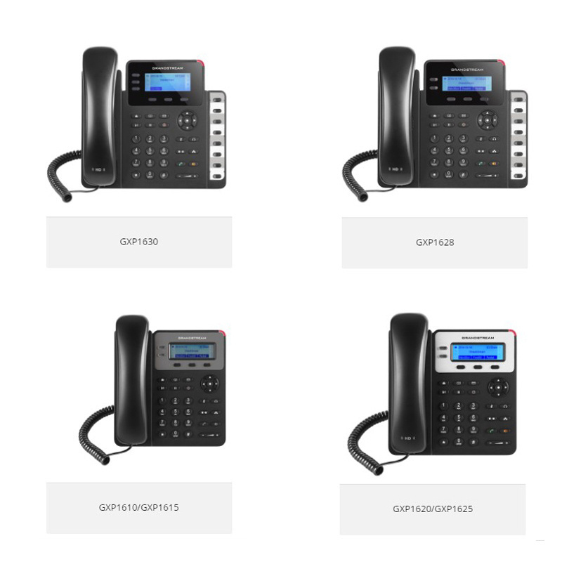 stock GXP1620/GXP1625 2 SIP LINES  VOIP   Basic IP phone  PoE optional Grandsteam Series sip phone