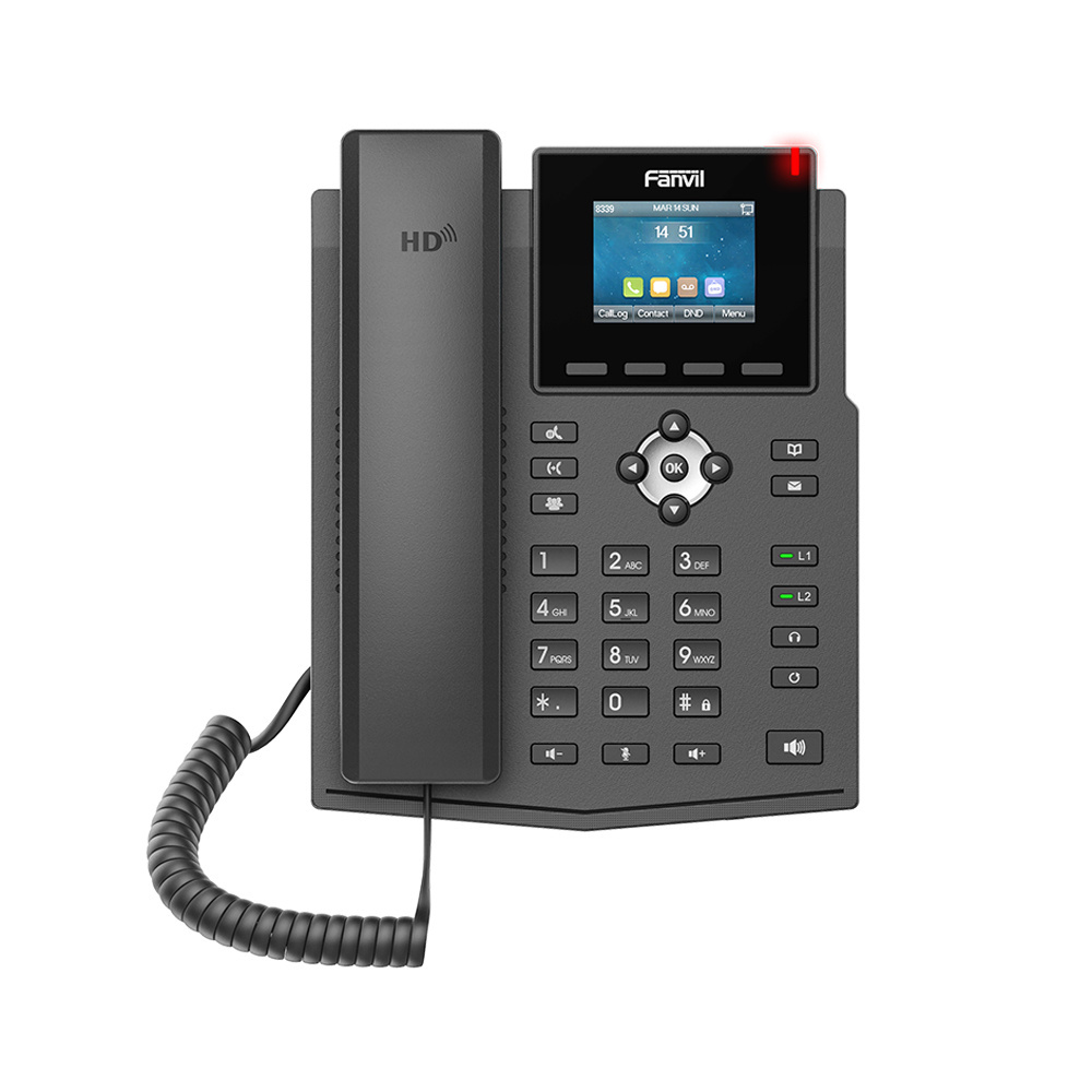 WiFi IP Phone VoIP wireless Desk SIP Phone --Fanvil X3SW