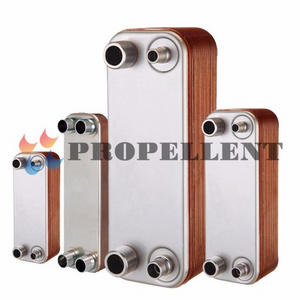 welded Type heat exchanger water cooling oil brazed heat exchanger