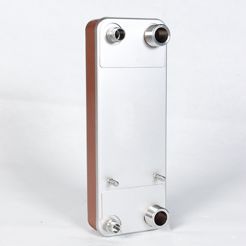 Corrosion Preventive Stainless Steel 304/316 Brazed Refrigerant Plate Heat Exchanger For Chiller