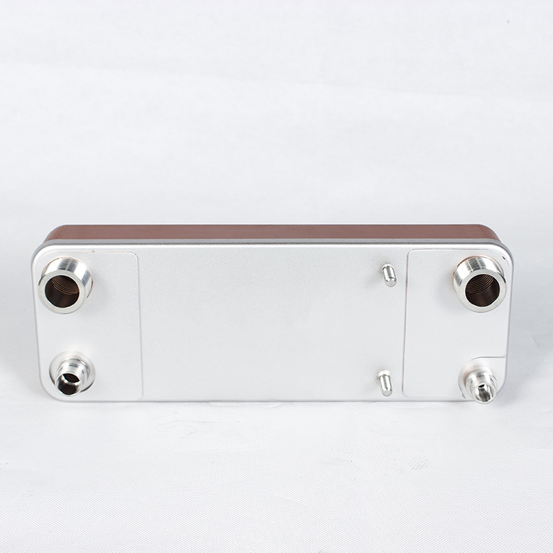 Corrosion Preventive Stainless Steel 304/316 Brazed Refrigerant Plate Heat Exchanger For Chiller