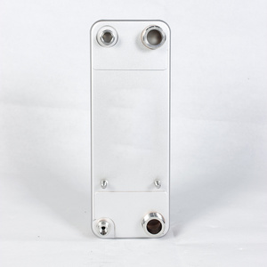 Corrosion Preventive Stainless Steel 304/316 Brazed Refrigerant Plate Heat Exchanger For Chiller