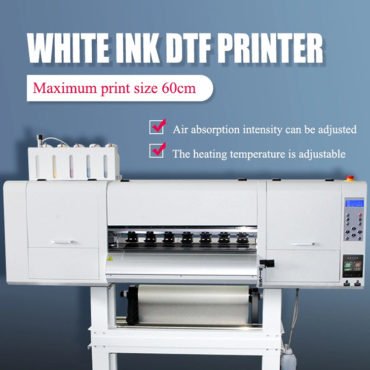 High Quality Dual I3200 Xp600 Head Printing Machine 24 Inch 30cm 33cm 60cm Commercial Digital DTF Cloth Printer