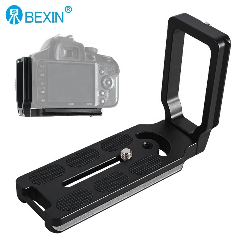 BEXIN Professional Custom Quick Release Mount L Type Bracket L Shape Tripod Plate Camera Quick Release L Plate