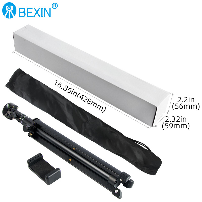 BEXIN wholesale studio accessories lengthened mini mobile phone live tripod suitable for mobile phone camera tripod