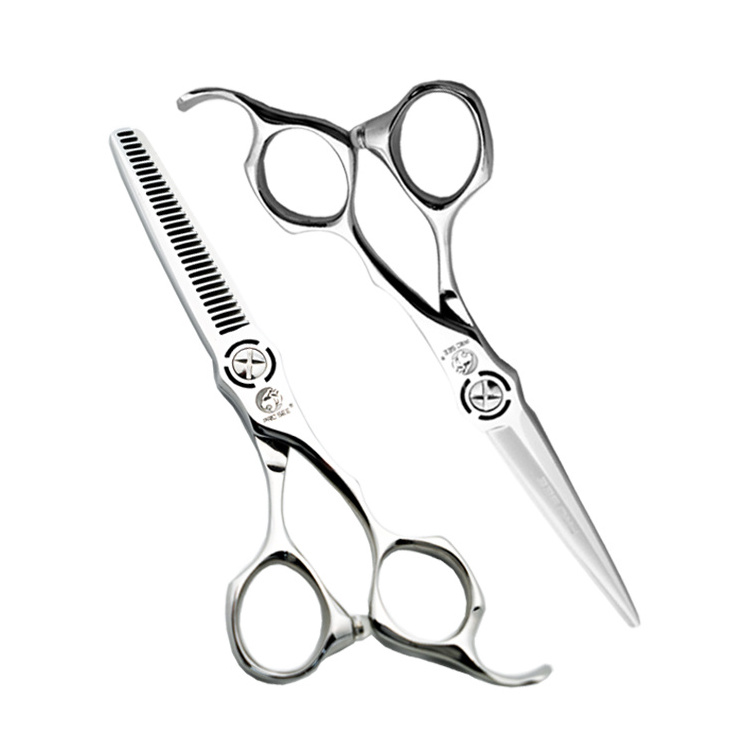 3 Pcs Professional Hair Cutting Thinning Shears Hairdressing Comb Standard Scissors Set