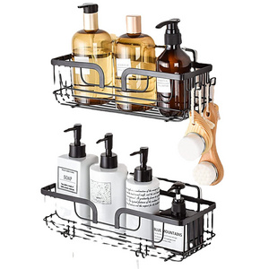 Shower Corner Shelf Room Bathroom High Quality self adhesive shower caddy kitchen double shelves