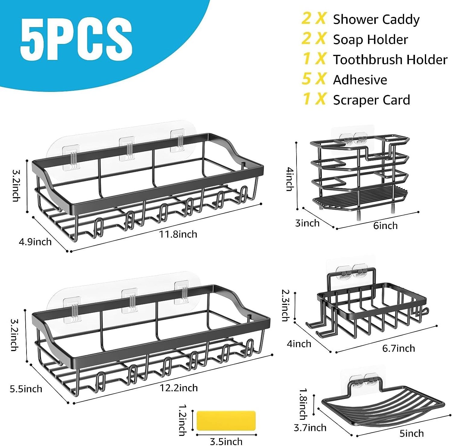 Shower Corner Shelf Room Bathroom High Quality shower caddy shelf organizer rack no drilling adhesive shower caddy 5-layer