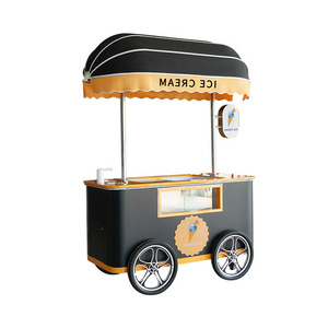 Outdoor Bar Cart Ape Food Truck Ice Cream Car For Sale Electric Tricycle 3 Wheels Tuk Tuk Electric Food Truck Customized